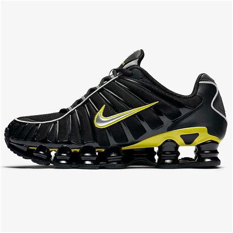 nike shox schwarz gelb|Schwarze Nike Shox .